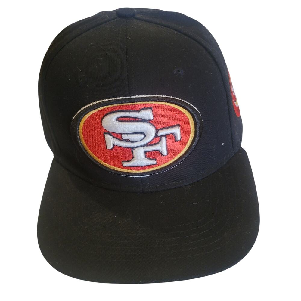 San Francisco 49ers  Snapback Hat Cap One size fits most 100% Cotton.